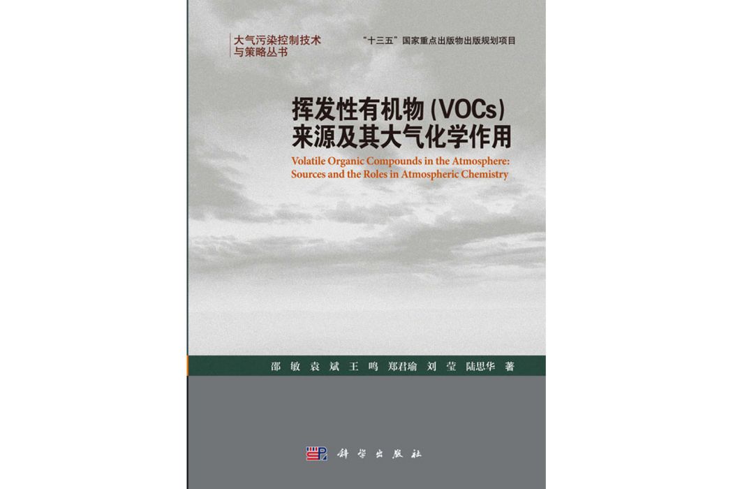 揮發性有機物(VOCs)來源及其大氣化學作用