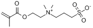 3-[N,N-二甲基-[2-（2-甲基丙-2-烯醯氧基）乙基]銨]丙烷-1-磺酸內鹽