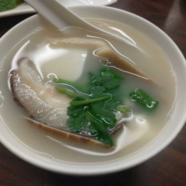 蜆肉茵湯