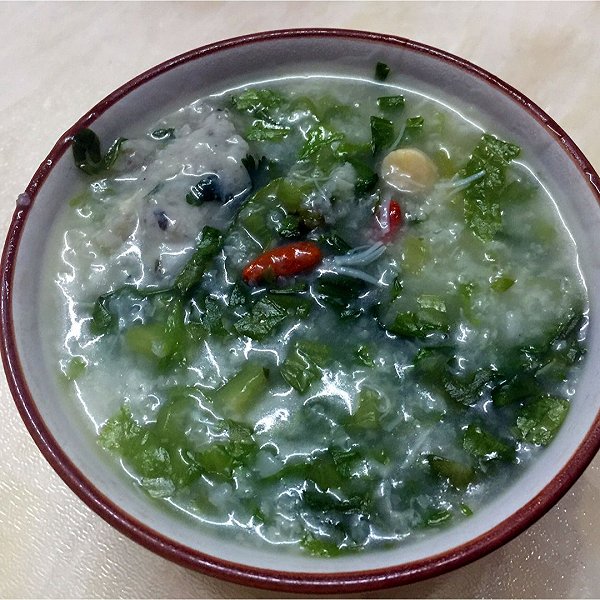 瑤柱生菜白菜湯