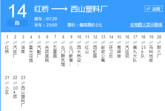 烏魯木齊公交14路