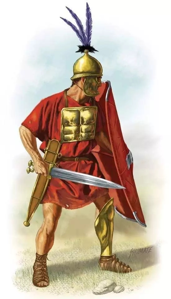羅馬軍中經驗最淺的青年兵