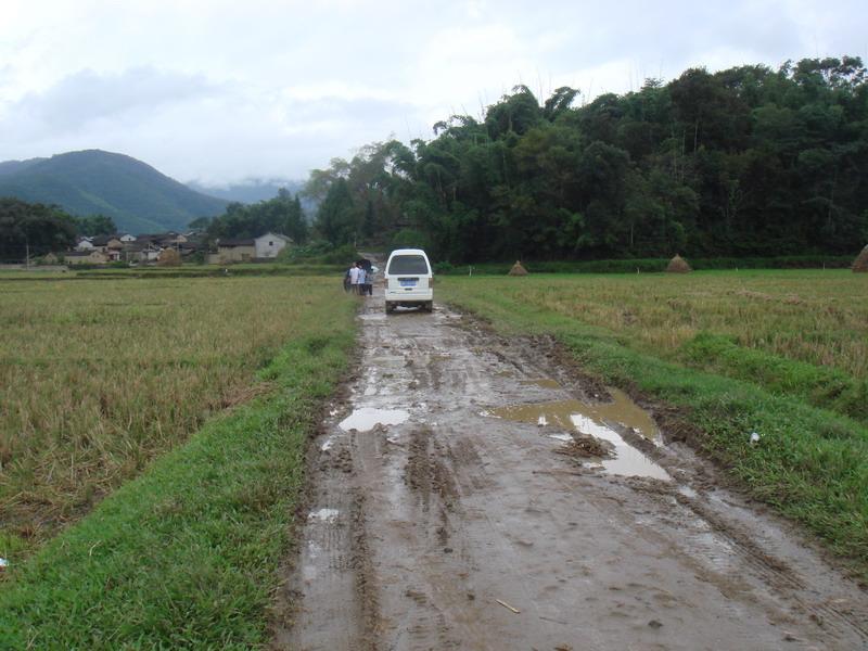 入村道路