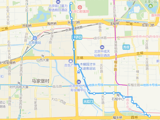 71路路線走向圖