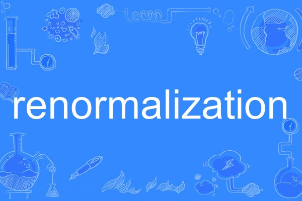 renormalization