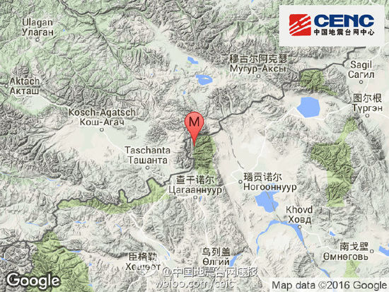 7·13蒙古地震
