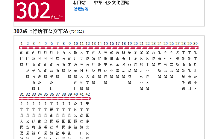 銀川公交302路