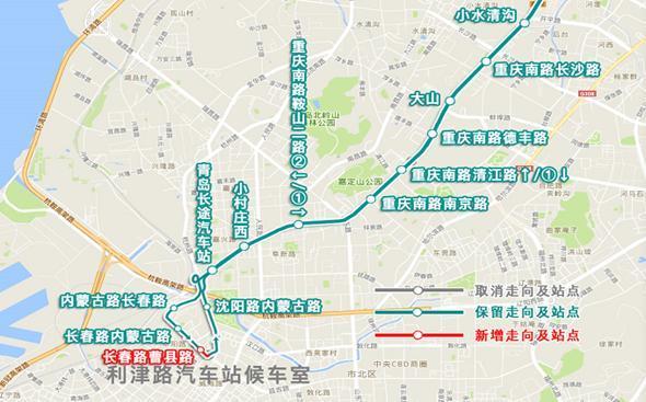 青島公交608路