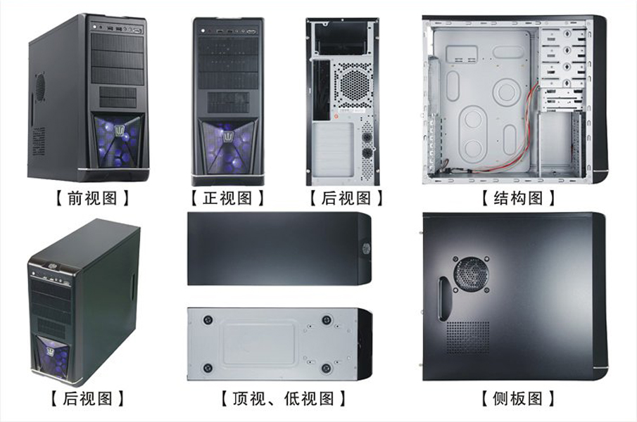 酷冷至尊毀滅者機箱個角度圖