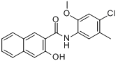 N-（4-氯-2-甲氧基-5-甲基苯基）-3-羥基-2-萘甲醯胺