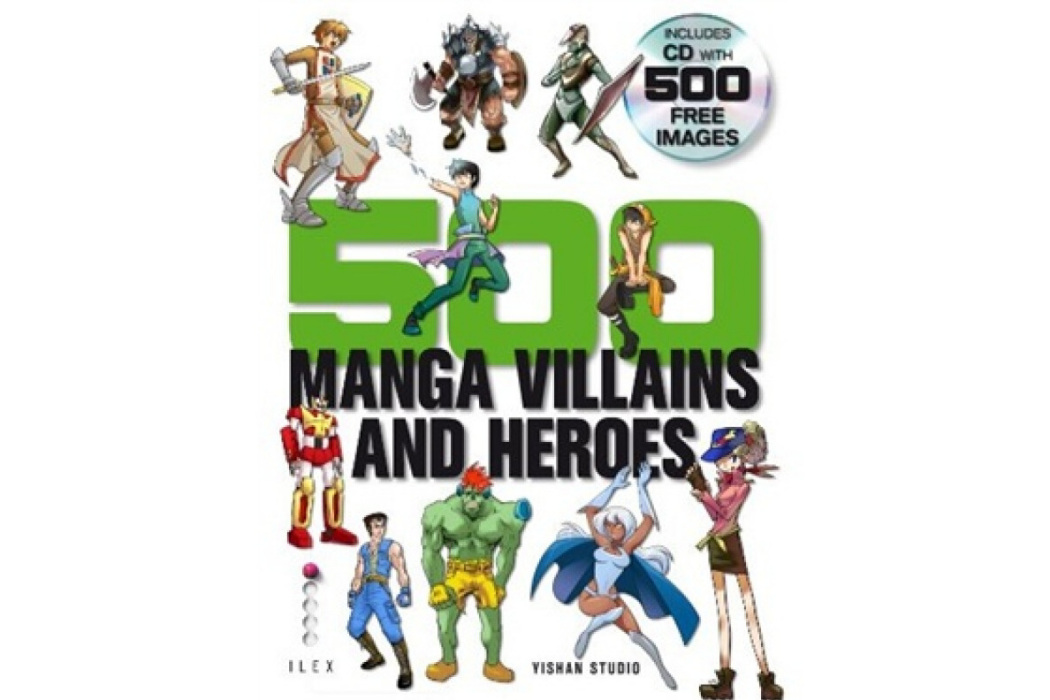 500 Manga Heroes & Villains