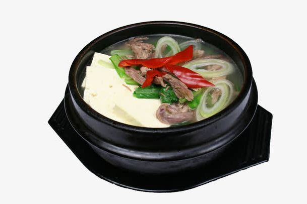 狗肉豆腐湯