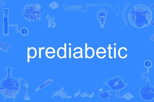 prediabetic