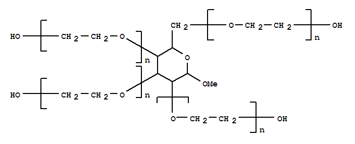 甲基-D-吡喃葡糖苷聚環氧乙烷(4:1)