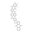 三氯代-12,24-二氫-5H-萘並[2,3-H]萘並[2\x27\x27,3\x27\x27:6\x27,7\x27]吲哚並[2\x27,3\x27:6,7]蒽並[2,1,9-MNA]吖啶-5,10,13,18