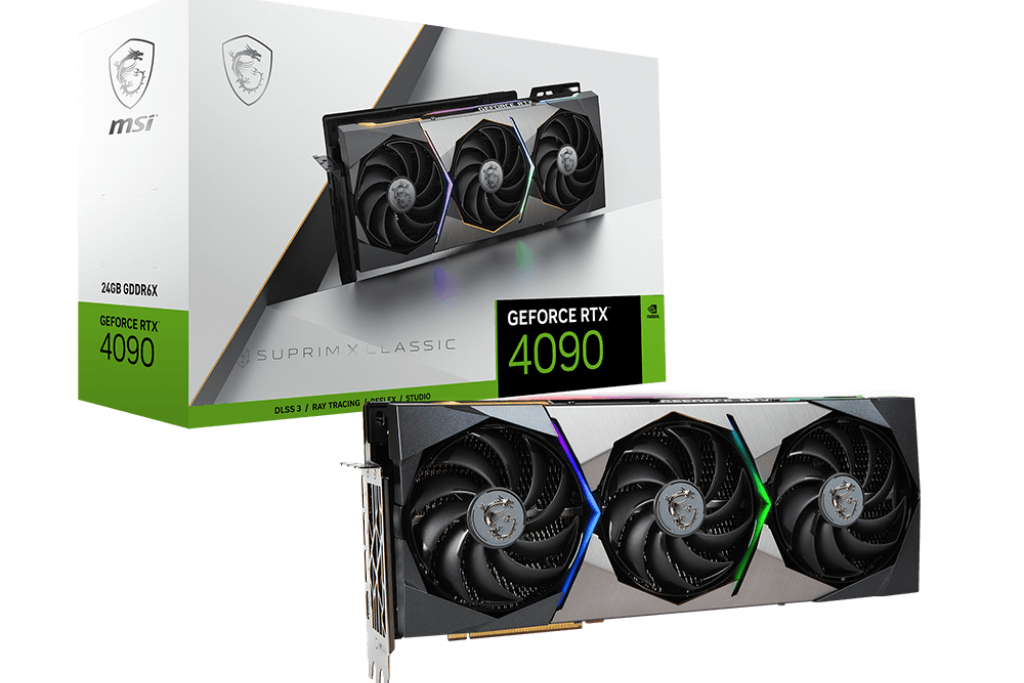 微星GeForce RTX 4090 SUPRIM X CLASSIC 24G