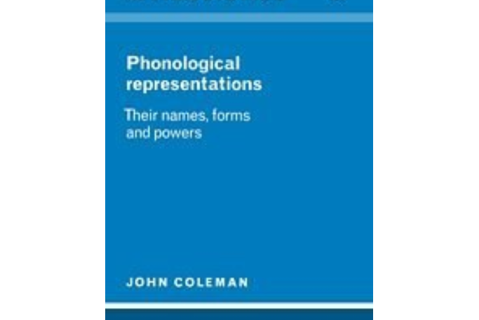 Phonological Representations