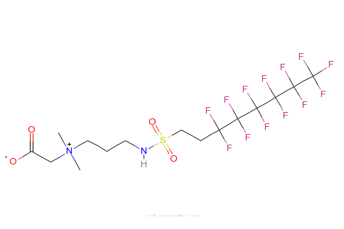 N-[羧甲基-N,N-二甲基-3-[（3,3,4,4,5,5,6,6,7,7,8,8,8-十三氟代辛基）磺醯胺基]丙基]銨內鹽