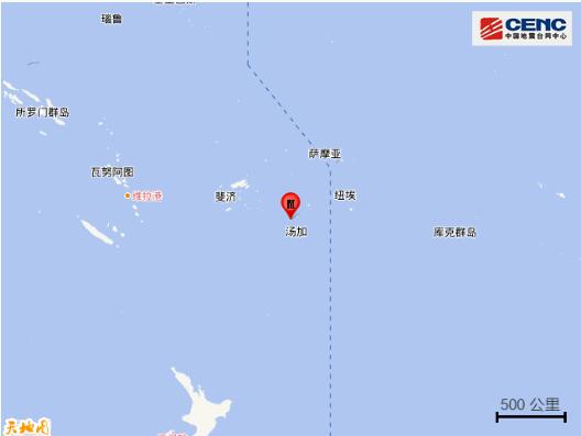3·15湯加群島地震