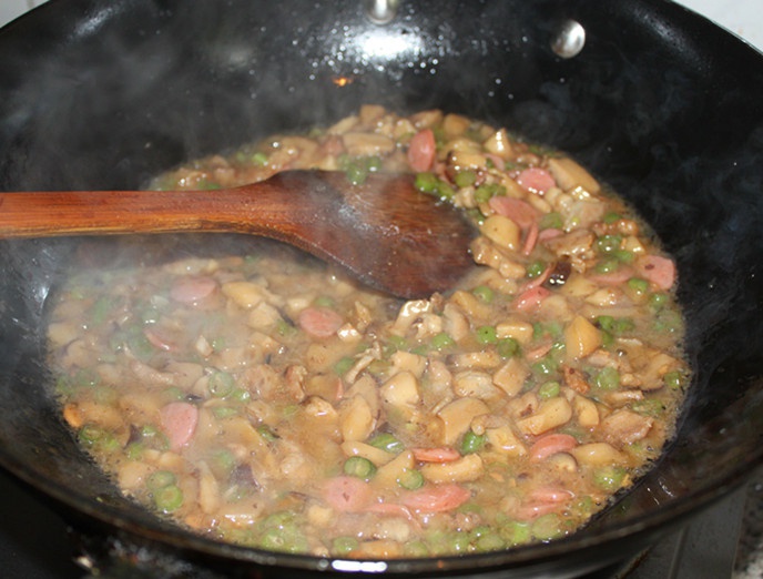 香菇五花肉蓋澆飯