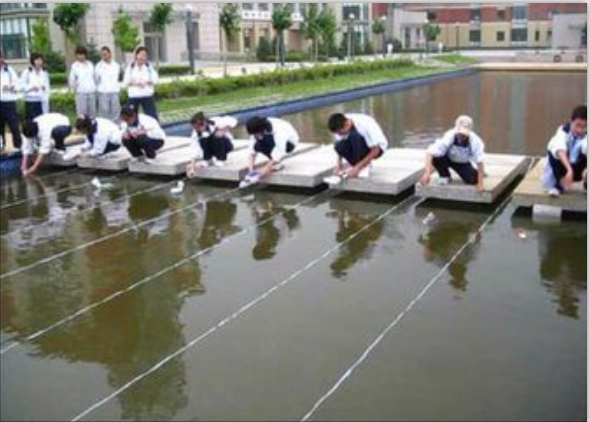 第一中學船模比賽受到學生青睞