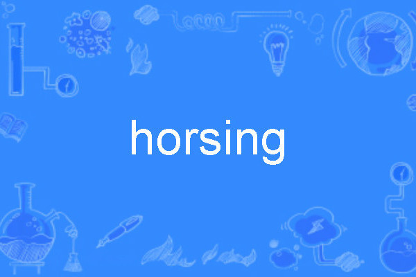 horsing