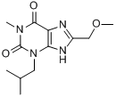 8-甲氧基甲基-3-異丁醯-1-甲基黃嘌呤