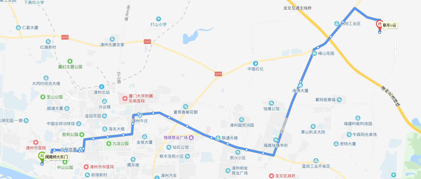 漳州公交B10路