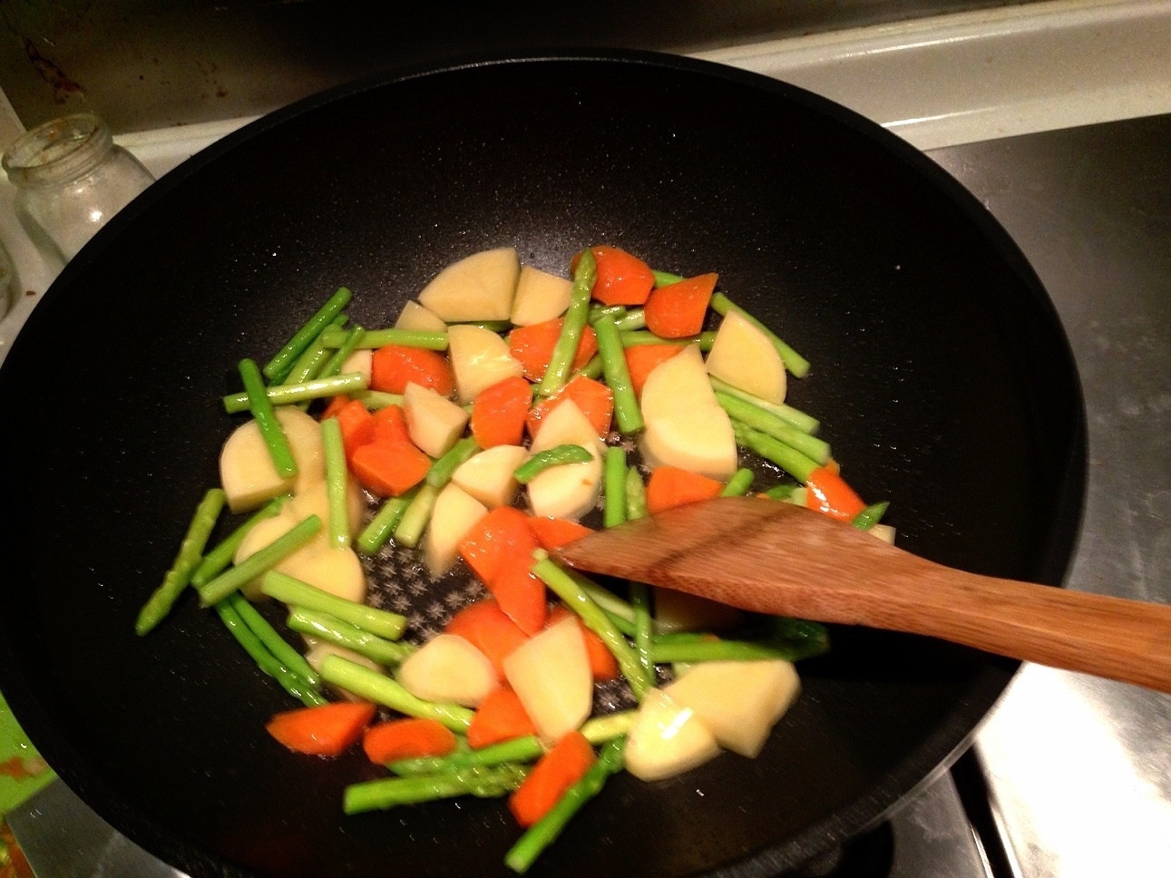 奶香蔬菜咖喱飯