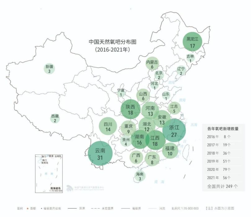 2021中國天然氧吧