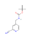 4-[（叔丁氧基甲醯）甲基]-2-氰基吡啶