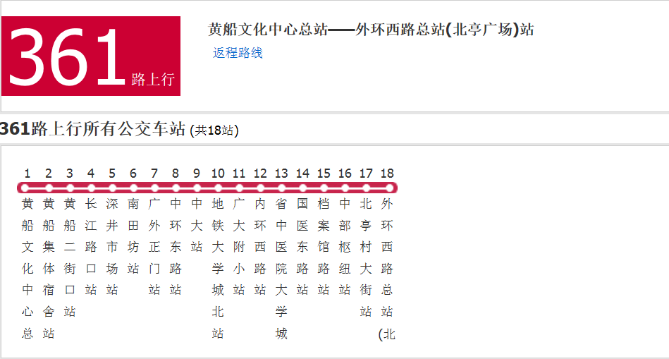 廣州公交361路