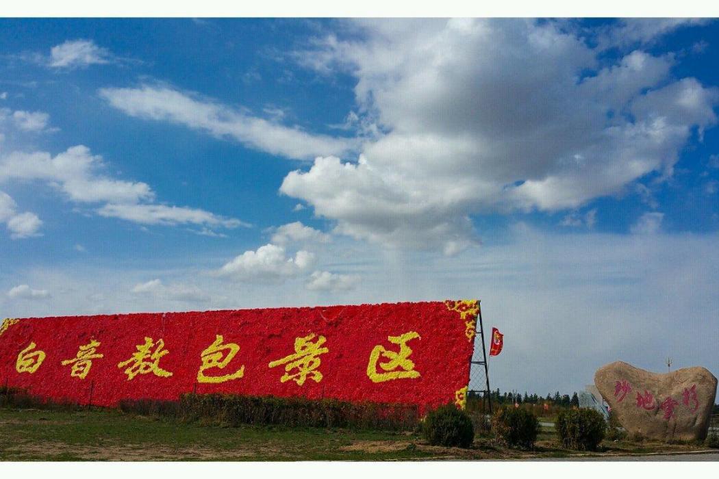 白音敖包沙地雲杉景區