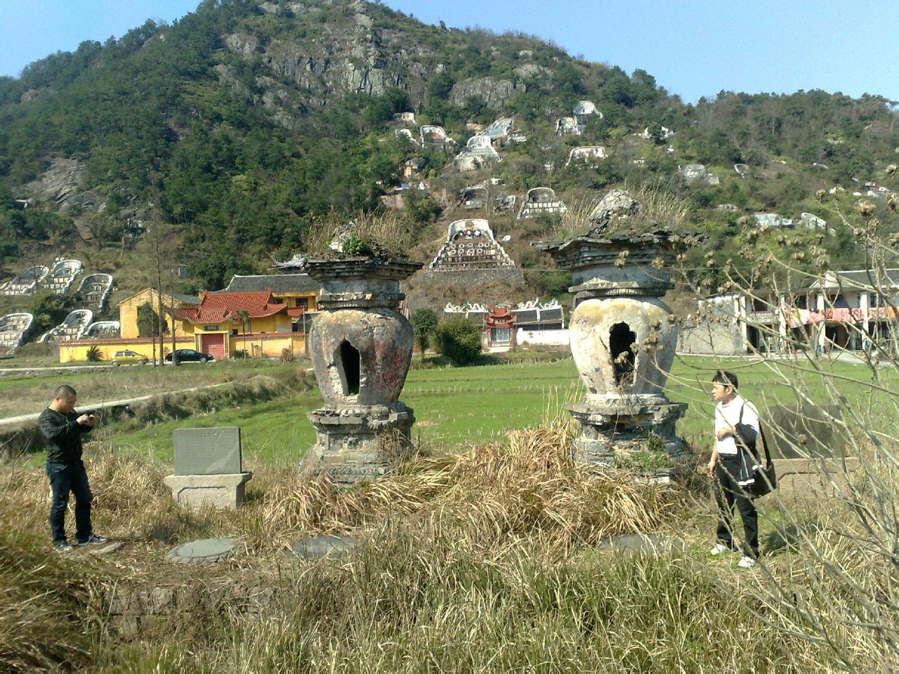 靈鷲寺單檐塔（舊貌）