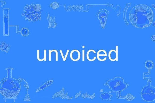 unvoiced