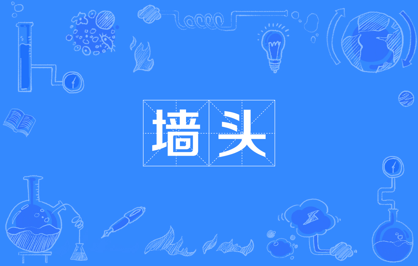 牆頭(網路詞語)