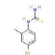 4-溴-2-甲基苯基硫脲