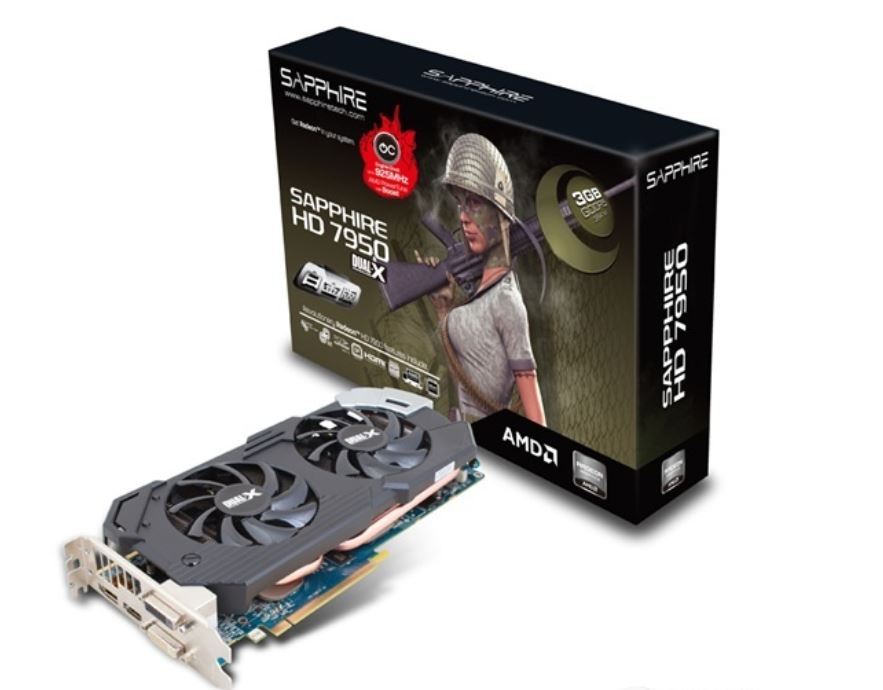 藍寶石HD7950 3GB GDDR5 白金版