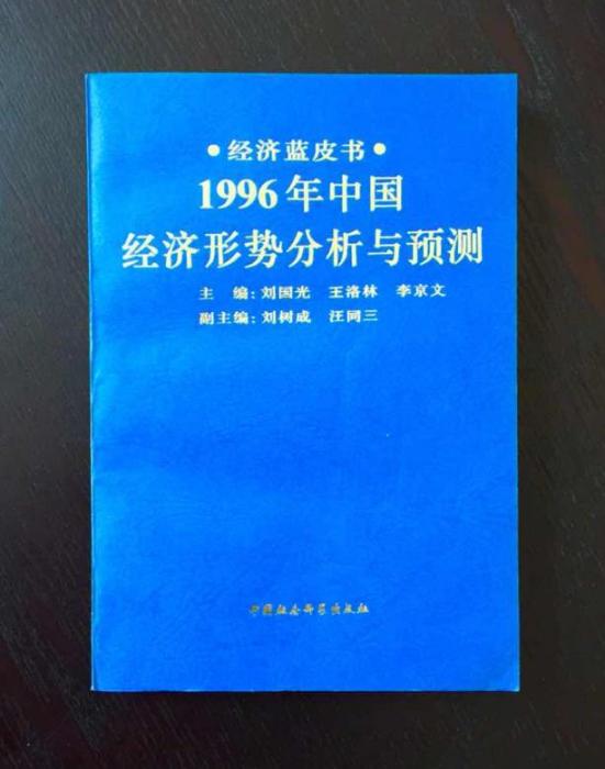 1996年中國：經濟形勢分析與預測