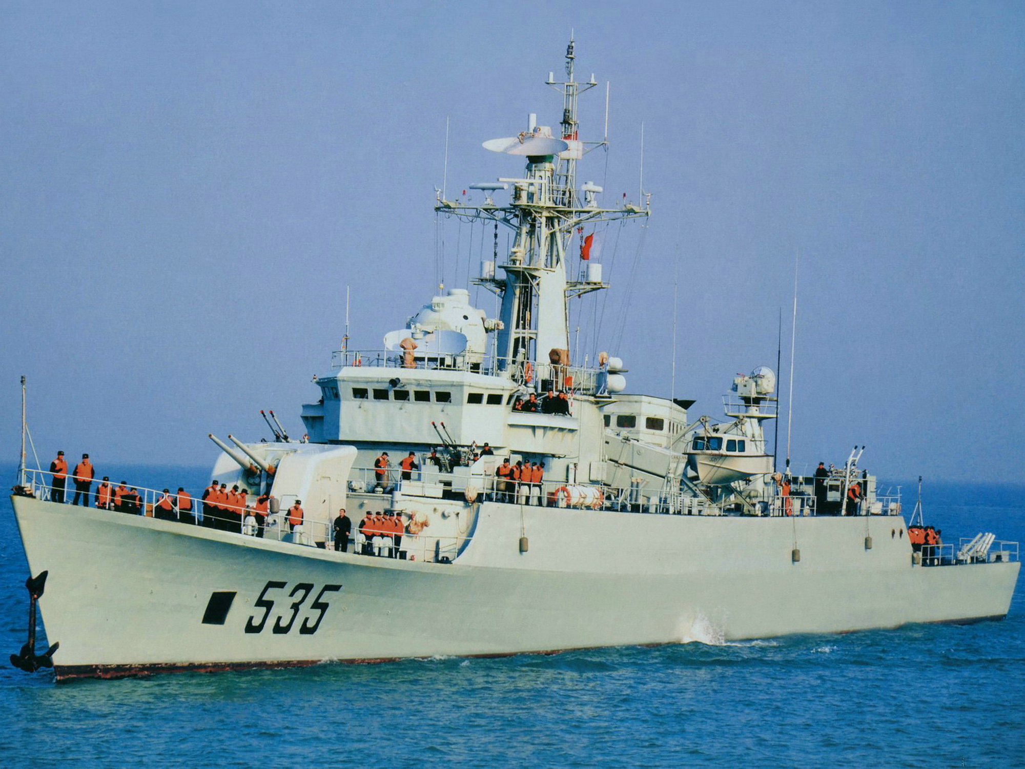 黃石號護衛艦(053H2型護衛艦，舷號535)