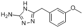 5-（3-甲氧基苄基）-4H-1,2,4-三唑-3-胺