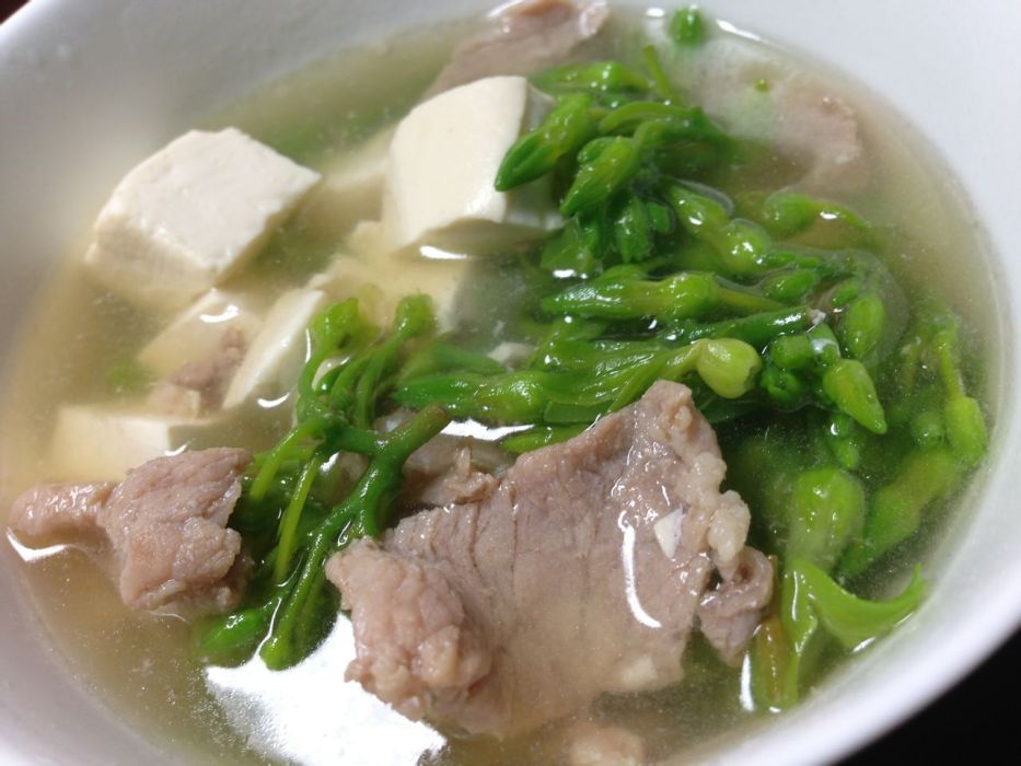 七里香豆腐肉片湯