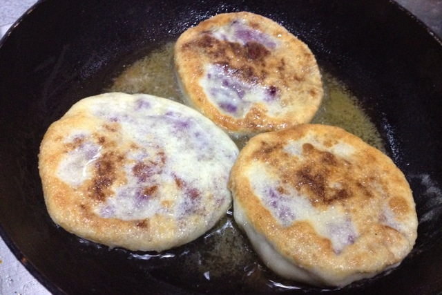 堅果紫薯餅