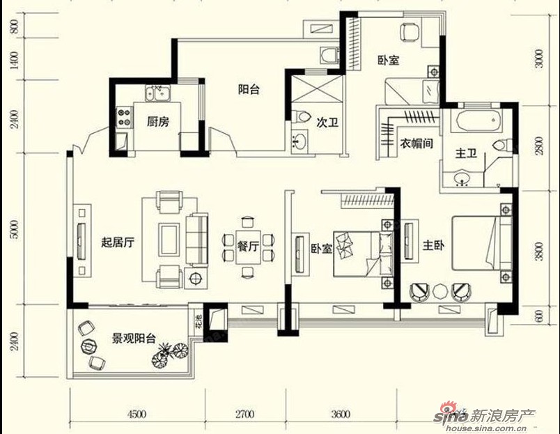 富洲新城戶型圖