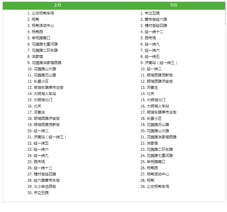 濟南公交K118路