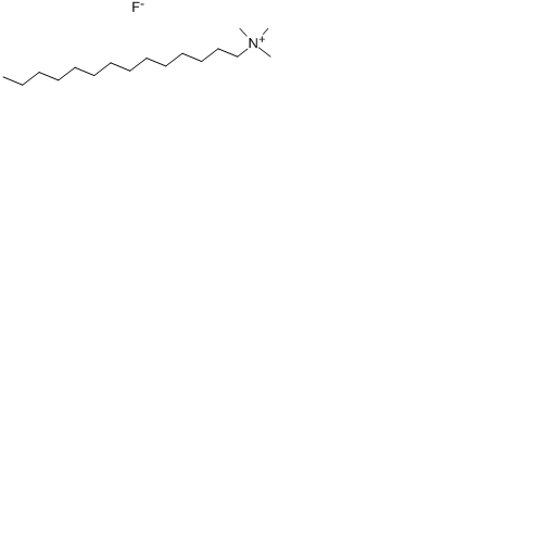 十四烷基三甲基氟化銨