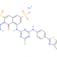 2-[[8-[[4-氯-6-[[4-（6-甲基-7-磺基-2-苯並噻唑基）苯基]氨基]-1,3,5-三嗪-2-基]氨基]-1-羥基-3,6-二磺基-2-