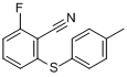 2-氟-6-（4-甲基苯硫基）苄腈