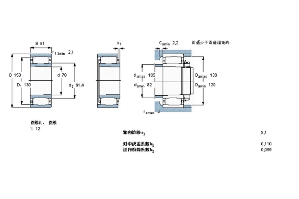 SKF C2314K軸承