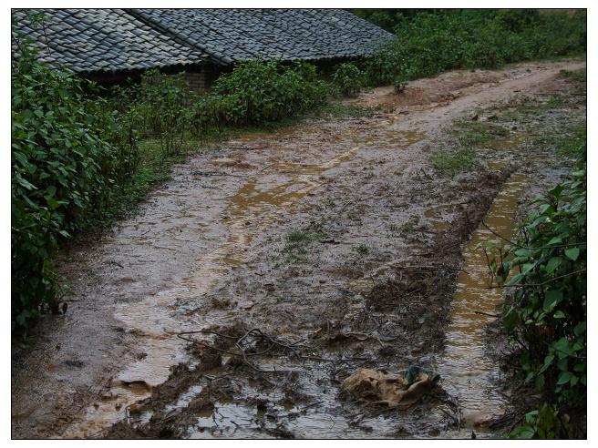 瓜皮地自然村通村道路